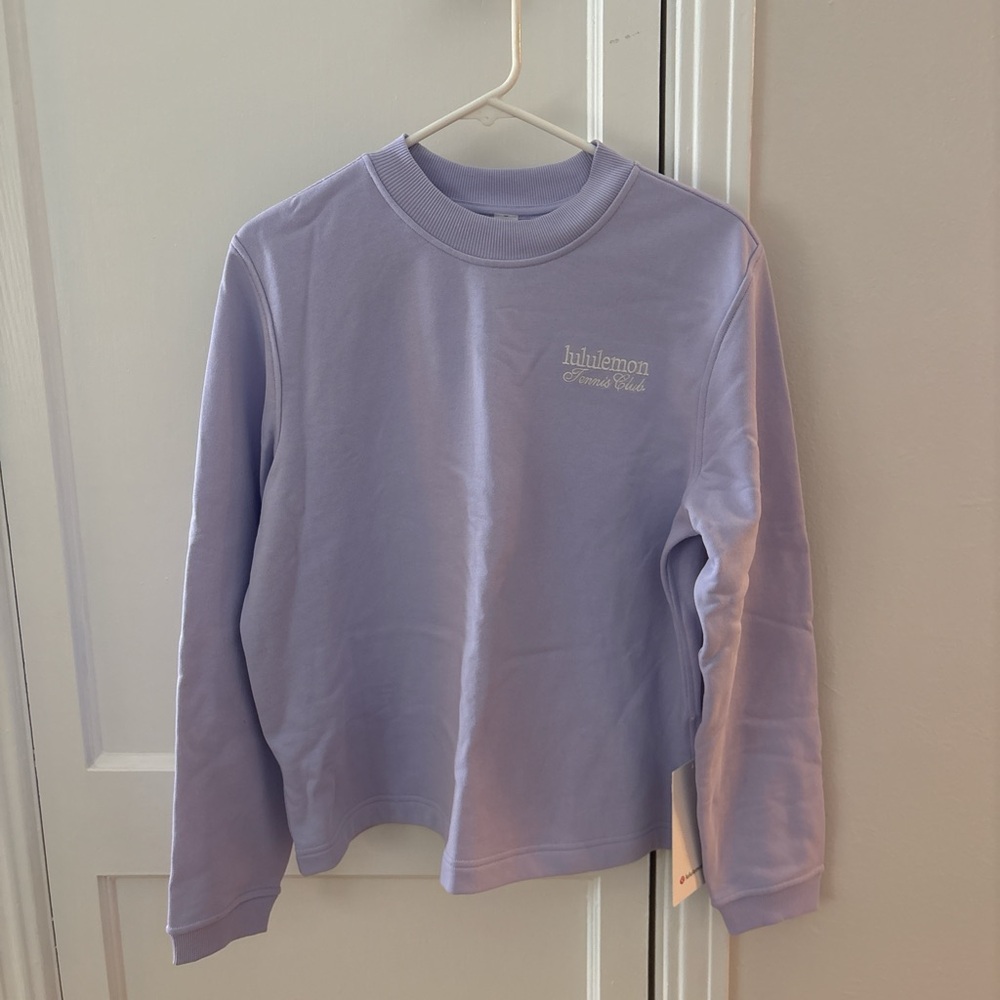 lululemon athletica Purple Long Sleeve Sweatshirt